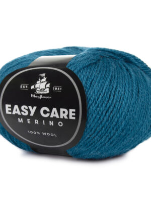 Mayflower Easy Care - 093 Blå, Merinogarn, fra Mayflower
