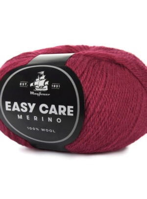 Mayflower Easy Care - 27 Mørkerød, Merinogarn, fra Mayflower
