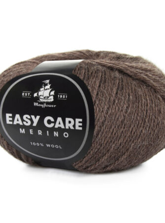 Mayflower Easy Care - 51 Brun, Merinogarn, fra Mayflower