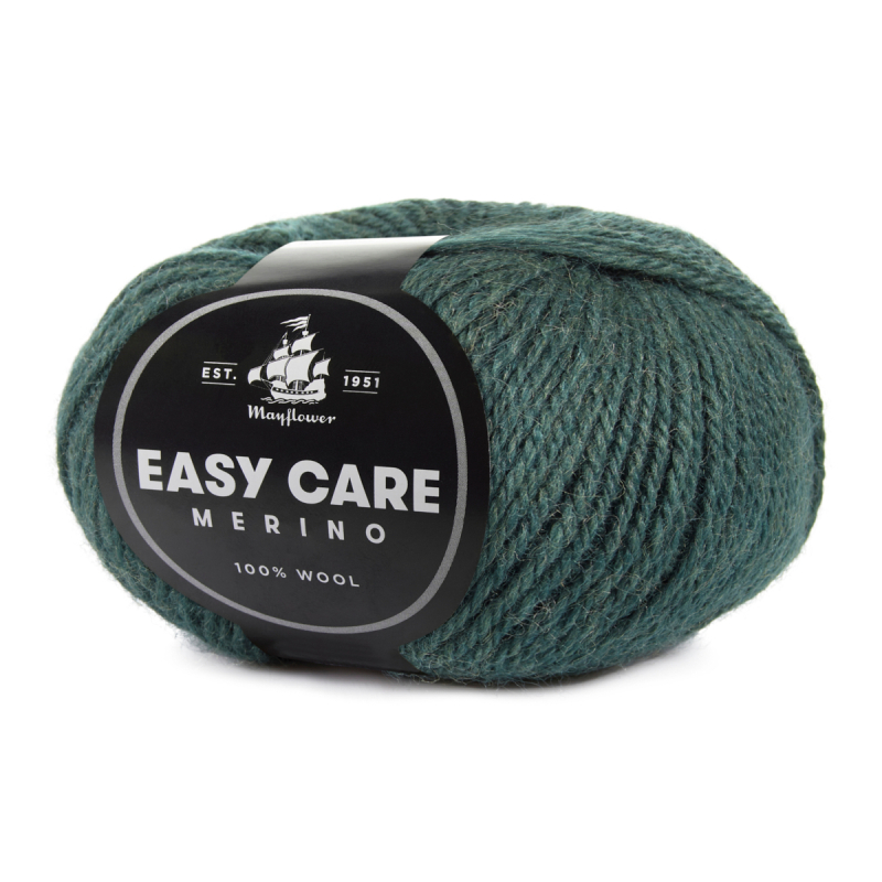 Mayflower Easy Care - 89 Petrol, Merinogarn, fra Mayflower Mayflower Easy Care - 89 Petrol, Merinogarn, fra Mayflower