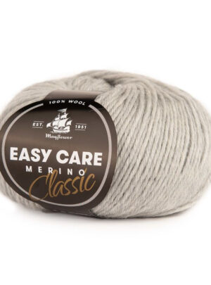 Mayflower Easy Care Classic - 204 Cool Grey, Merinogarn, fra Mayflower