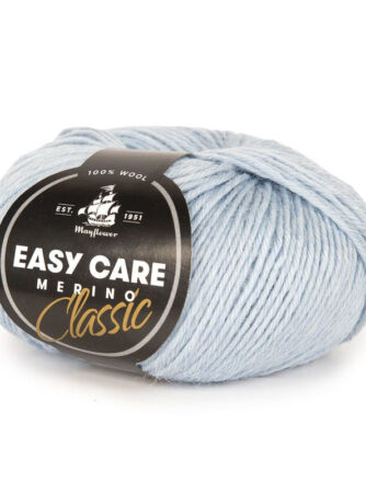 Mayflower Easy Care Classic - 239 Himmelblå , Merinogarn, fra Mayflower
