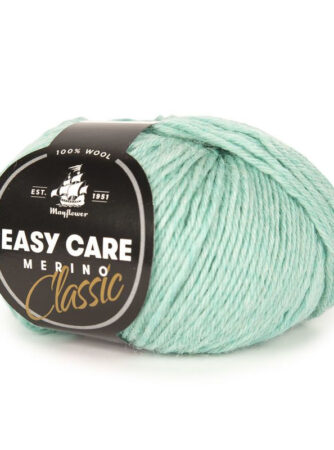 Mayflower Easy Care Classic - 243 Oceanblå, Merinogarn, fra Mayflower