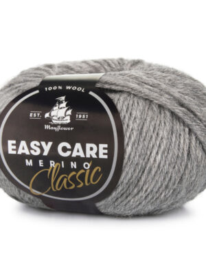 Mayflower Easy Care Classic - 252 Lysegrå, Merinogarn, fra Mayflower