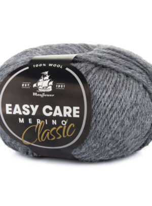 Mayflower Easy Care Classic - 253 Grå, Merinogarn, fra Mayflower