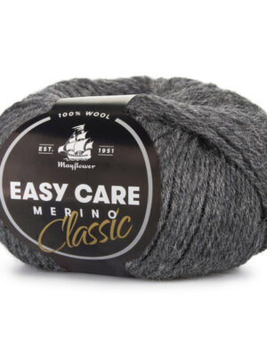 Mayflower Easy Care Classic - 254 Mørkegrå, Merinogarn, fra Mayflower