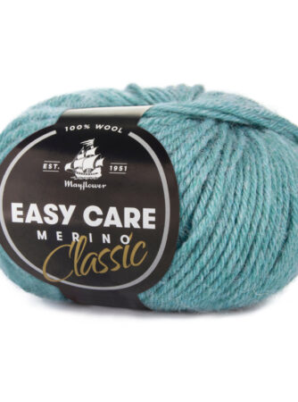 Mayflower Easy Care Classic - 299 Mørk aquamarine, Merinogarn, fra Mayflower