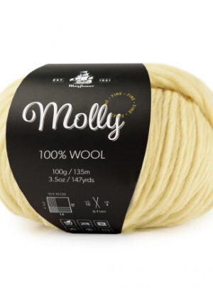 Mayflower Molly Fine Garn 03 Voksgul