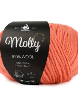 Mayflower Molly Fine Garn 04 Flamingorød