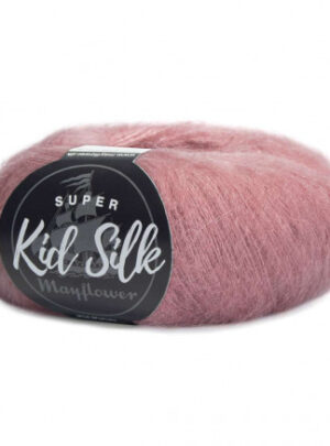 Mayflower Super Kid Silk Garn Unicolor 113 Askerose