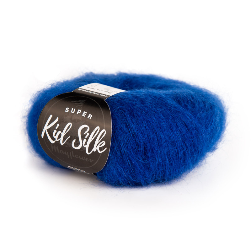 Mayflower Super Kid Silk - Koboltblå 41, Mohair/Silk, fra Mayflower Mayflower Super Kid Silk - Koboltblå 41, Mohair/Silk, fra Mayflower