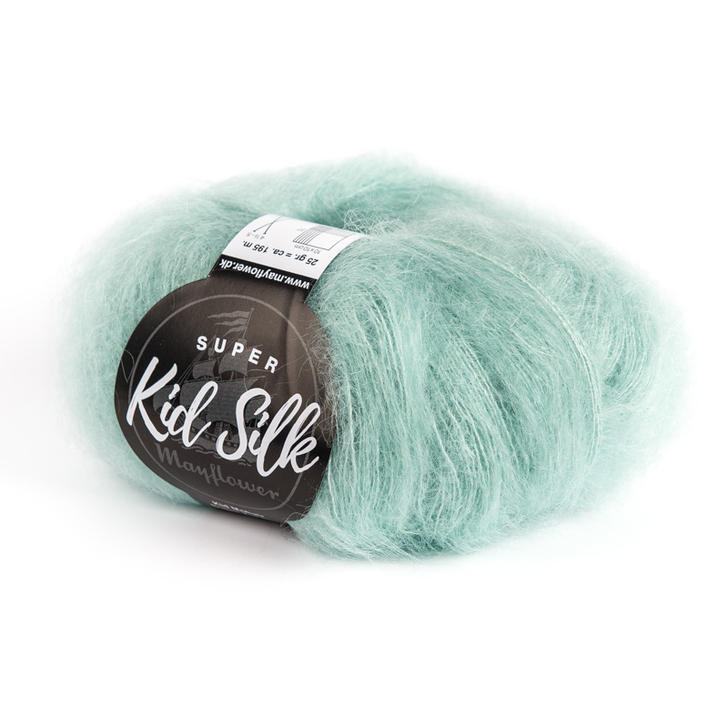 Mayflower Super Kid Silk - Lys Aquamarine 11, Mohair/Silk, fra Mayflower Mayflower Super Kid Silk - Lys Aquamarine 11, Mohair/Silk, fra Mayflower