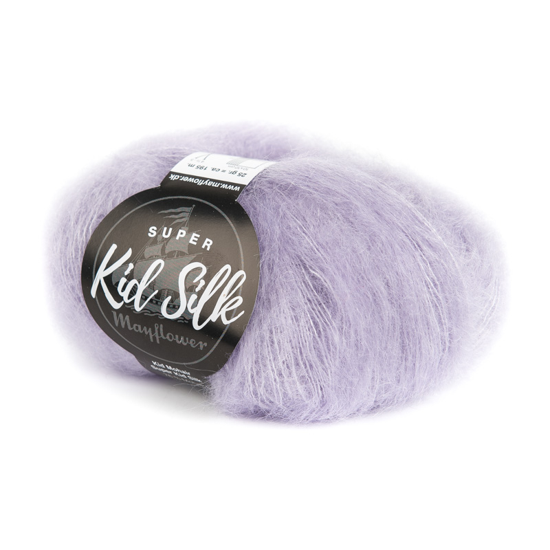 Mayflower Super Kid Silk - Lys Lilla 18, Mohair/Silk, fra Mayflower Mayflower Super Kid Silk - Lys Lilla 18, Mohair/Silk, fra Mayflower