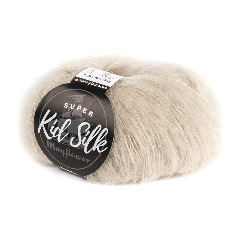 Mayflower Super Kid Silk - Lys sand 05, Mohair/Silk, fra Mayflower Mayflower Super Kid Silk - Lys sand 05, Mohair/Silk, fra Mayflower