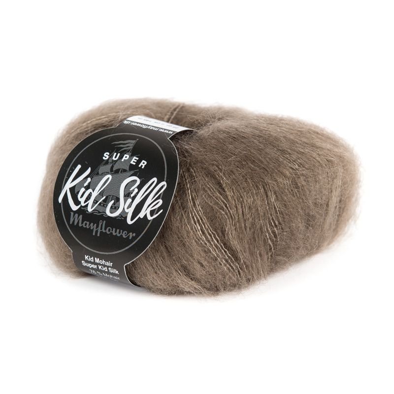 Mayflower Super Kid Silk - Mokka 04, Mohair/Silk, fra Mayflower Mayflower Super Kid Silk - Mokka 04, Mohair/Silk, fra Mayflower