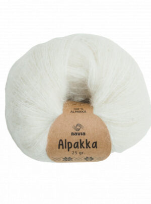 Navia Alpakka Garn 801 Hvid