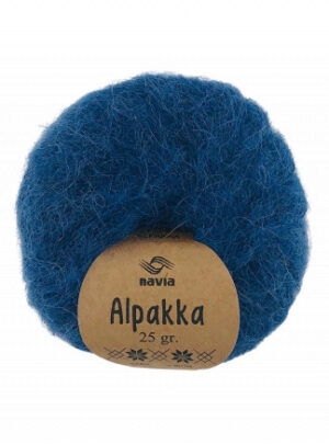 Navia Alpakka Garn 824 Marine Blå
