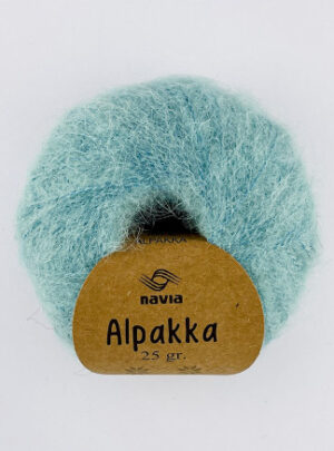 Navia Alpakka Garn 861 Blå Surf