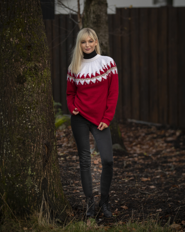 "Nisse" Genser - Viking Design 2032-8A Kit - XXS-XXXL - Viking Alpaca Storm, fra Viking "Nisse" Genser - Viking Design 2032-8A Kit - XXS-XXXL - Viking Alpaca Storm, fra Viking
