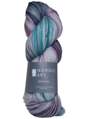 Nordic Sky Bergen Håndfarvet Garn 02