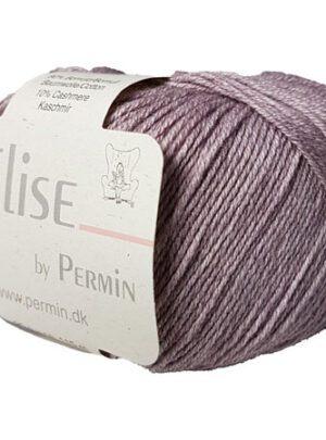 Permin Elise - Bomuld/cashmere - Fv 881119 Lys Gammelrosa