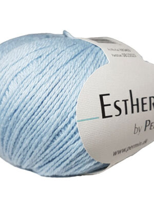 Permin Esther Garn - fv 883453 Lyseblå