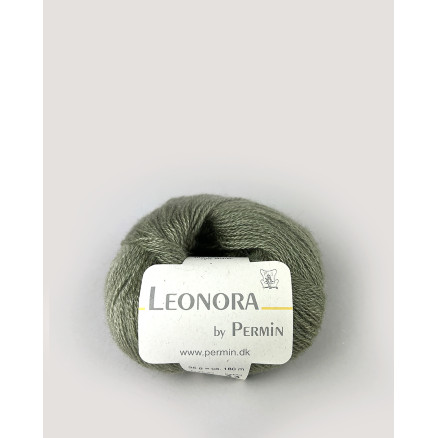 Permin Leonora Garn 03 Støvet Grøn Permin Leonora Garn 03 Støvet Grøn