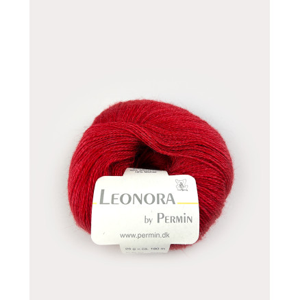 Permin Leonora Garn 17 Rød Permin Leonora Garn 17 Rød