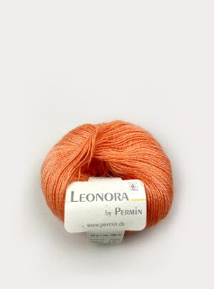 Permin Leonora Garn 23 Lys Orange