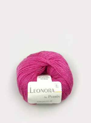 Permin Leonora Garn 25 Hot Pink