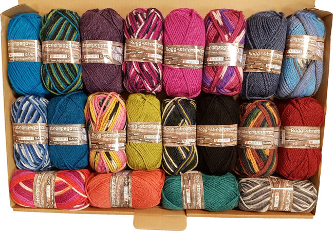 Ragg Strømpegarn garnpakke Ragg Strømpegarn garnpakke