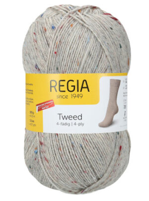 Regia Tweed Garn 90 Lys Grå