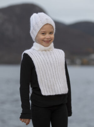 "Riba" Hals og hue - Viking Design 2034-7 Kit - Barn - Viking Alpaca Bris, fra Viking