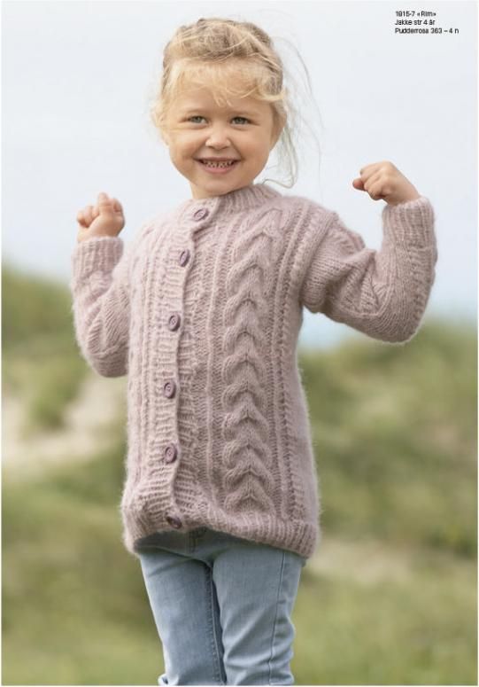 "Rim" Jakke - Viking Design 1815-7 Kit - 2-12 År - Viking Alpaca Bris, fra Viking "Rim" Jakke - Viking Design 1815-7 Kit - 2-12 År - Viking Alpaca Bris, fra Viking
