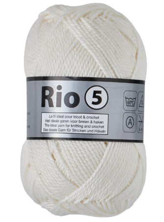 Rio 5 Merceriseret Bomuldsgarn Lammy Yarn Fv 5