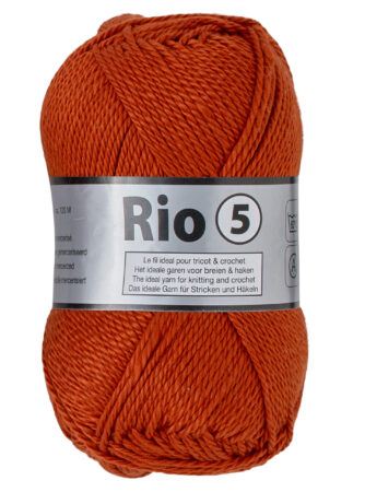 Rio 5 Merceriseret Bomuldsgarn Lammy Yarn Fv 859
