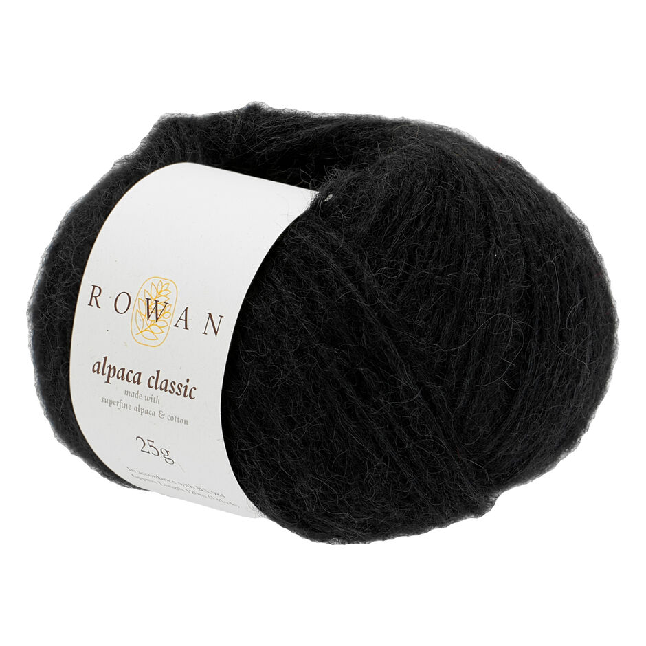 Rowan Alpaca Classic fv 103 Noir Rowan Alpaca Classic fv 103 Noir