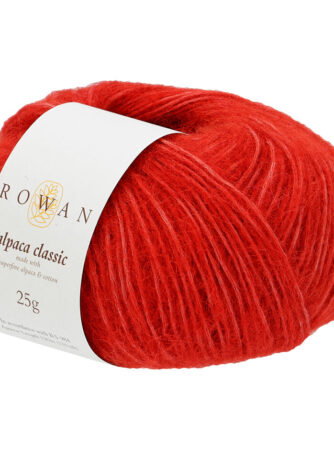Rowan Alpaca Classic fv 120 Vermilion