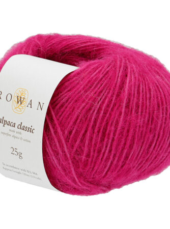 Rowan Alpaca Classic fv 124 Pink Læber