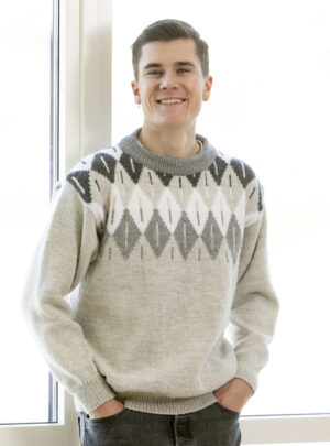 "Runner" Genser - Viking Design 2306-1 Kit - XS-XXL - Viking Alpaca Storm , fra Viking