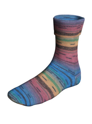 SUPER SOXX COLOR 4-trådet- 0498, Strømpegarn, fra LangYarns