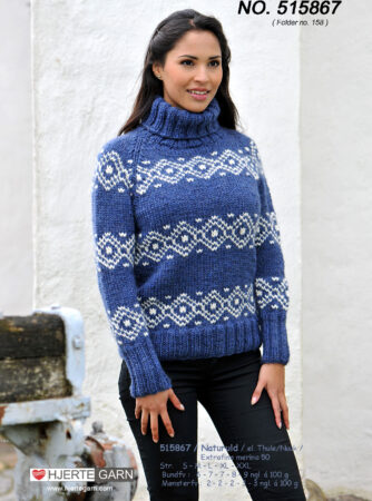 Sara Lund sweater. Kit. S
