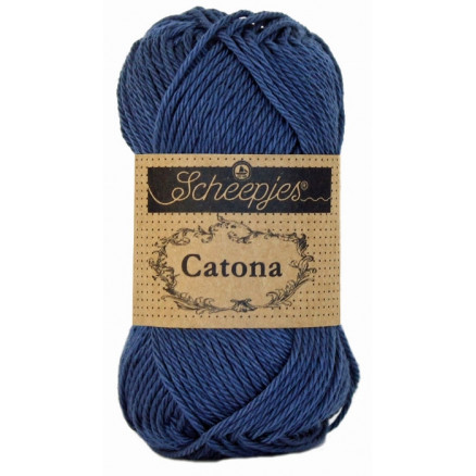 Scheepjes Catona Garn Unicolor 164 Light Navy Scheepjes Catona Garn Unicolor 164 Light Navy