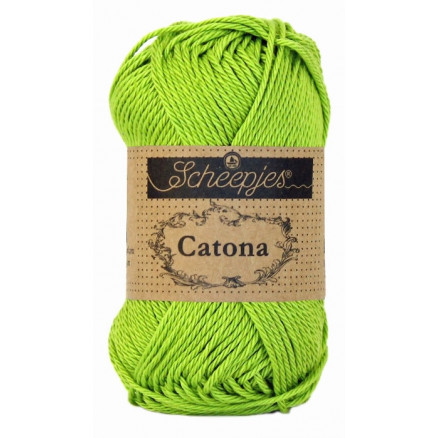 Scheepjes Catona Garn Unicolor 205 Kiwi Scheepjes Catona Garn Unicolor 205 Kiwi