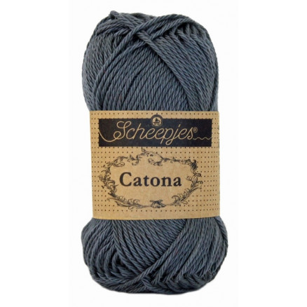 Scheepjes Catona Garn Unicolor 393 Charcoel Scheepjes Catona Garn Unicolor 393 Charcoel