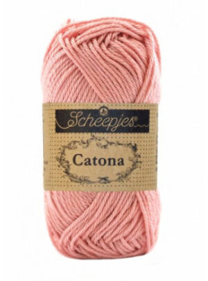 Scheepjes Catona Garn Unicolor 408 Old Rose