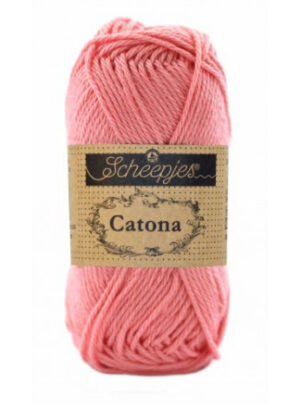 Scheepjes Catona Garn Unicolor 409 Soft Rose