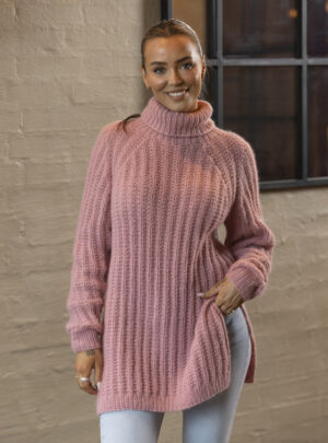 "Smule" Genser - Viking Design 2415-14 Kit - XS-XXL - Viking Alpaca Bris, fra Viking