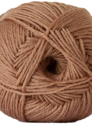 Sock 4 - Strømpegarn - Uldgarn - fv 1320 Lys Nougat