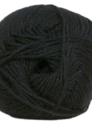 Sock 4 - Strømpegarn - Uldgarn - fv 1990 Sort